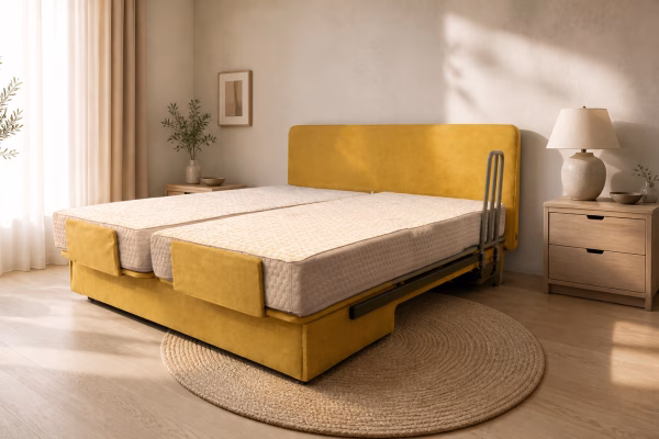 How a Dual Adjustable Bed Supports Couples with Different Care Needs