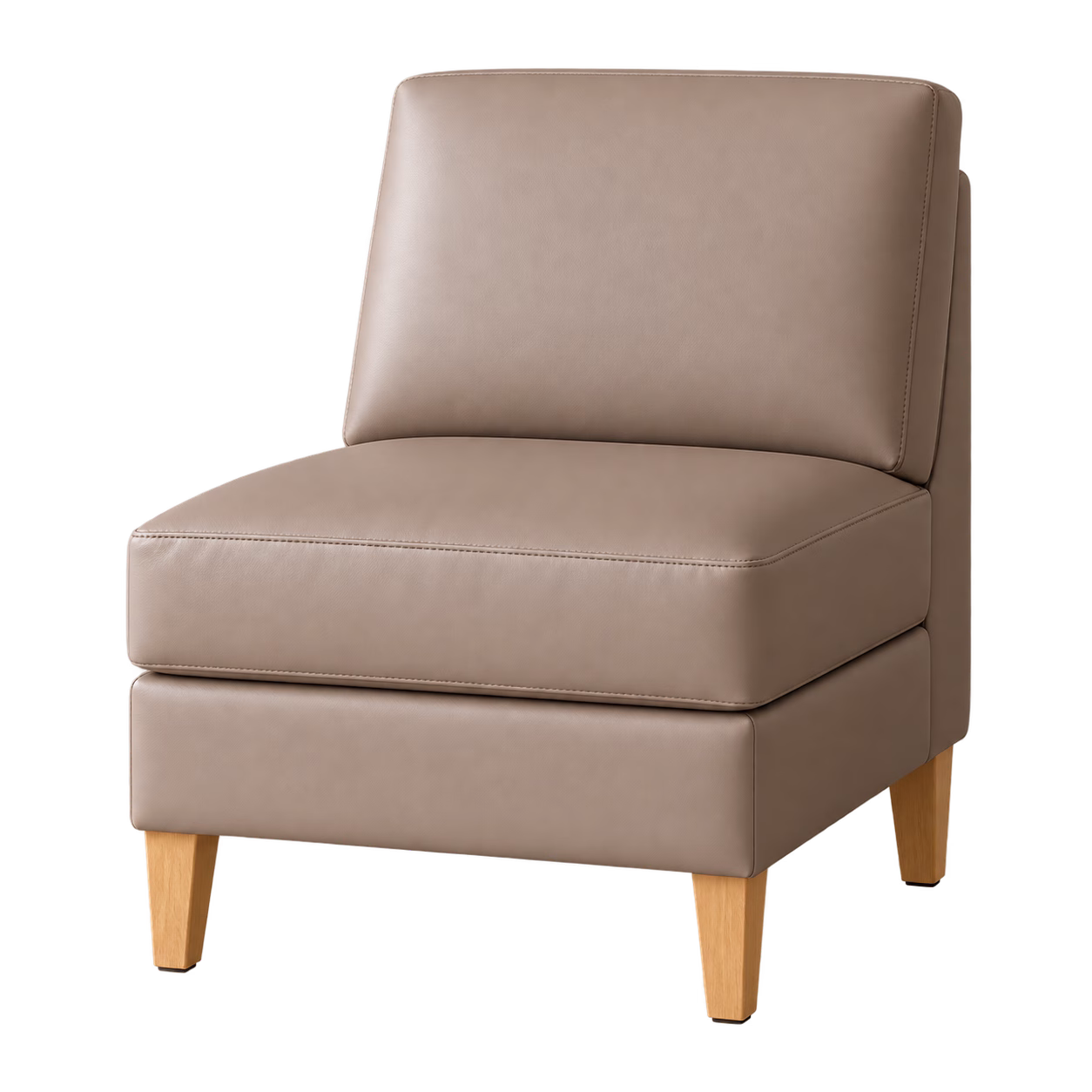 Novamed armless hospital lounge chair