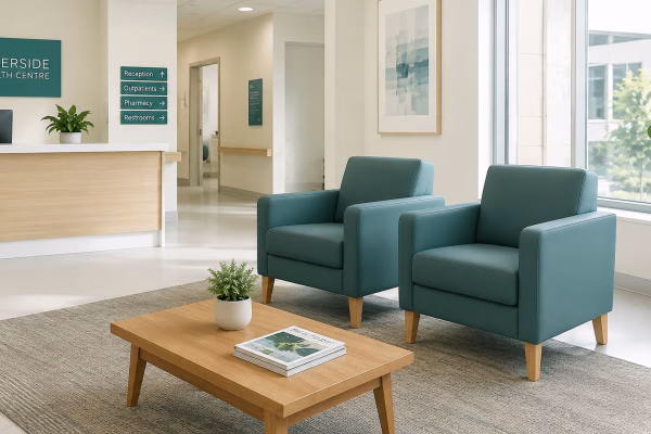 Hospital Lounge Seating for Patients, Visitors and Staff