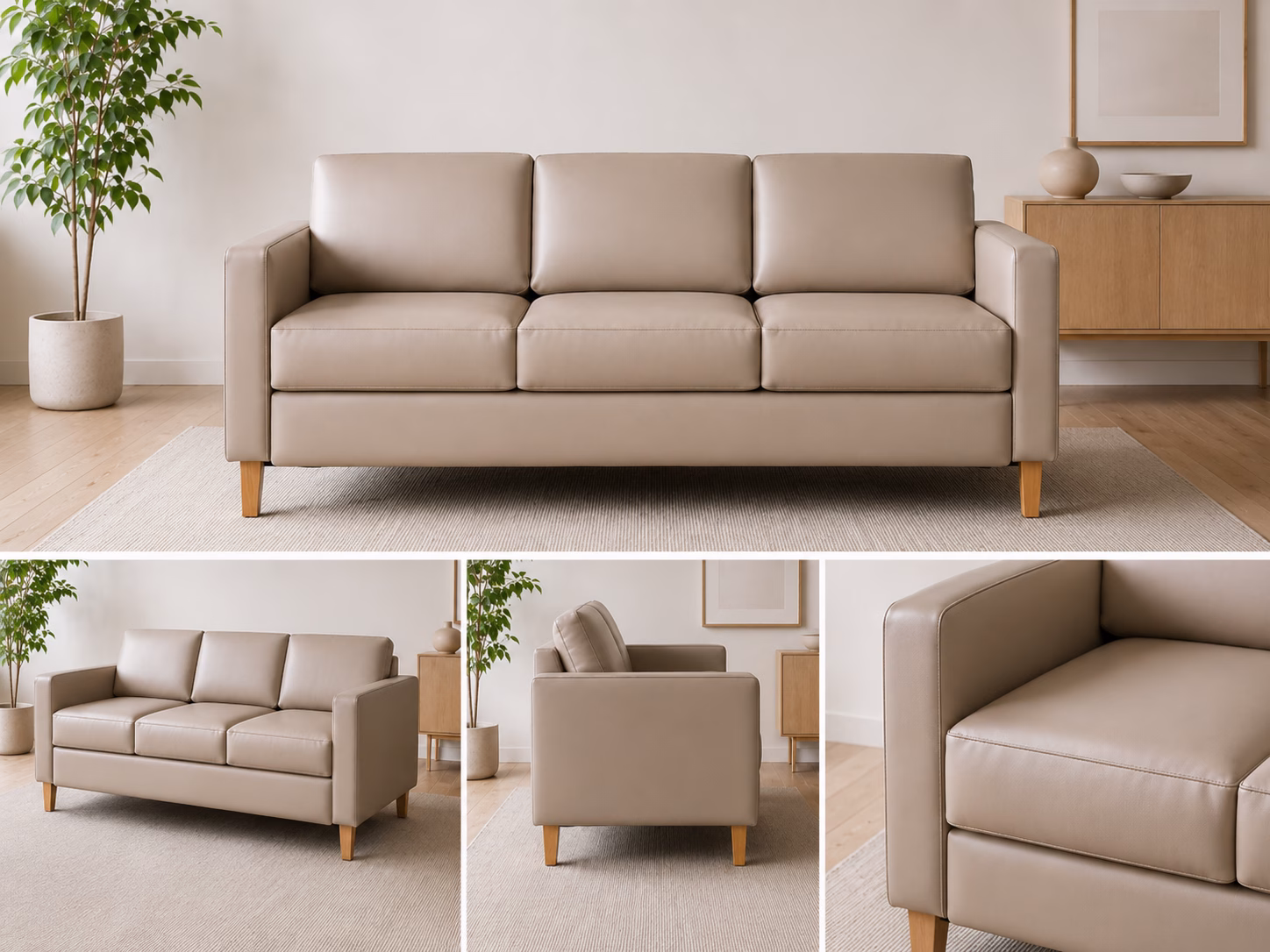 Novamed lounge range showing sofa and chair configurations